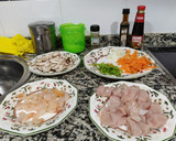 Foto del paso 1 de la receta: Pollo con tallarines estilo chino receta propia