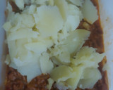 Foto del paso 6 de la receta: Patata rellena de Burritos, salsa BBQ, albahaca