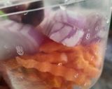 Gambar langkah 2 resipi Daging Korban Goreng Kunyit.