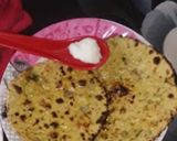 A picture of step 4 of Maize Flour Roti.