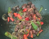 Foto del paso 3 de la receta: Noodles con butifarra negra y salsa teriyaki