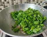 पालक सूप(Palak soup recipe Hindi) रेसिपी चरण 2 फोटो