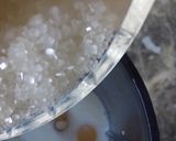 A picture of step 3 of Anday Aur Besan Ka Halwa.