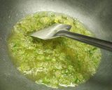 A picture of step 1 of Aloo Kardi Sukha.