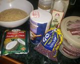 A picture of step 1 of Jamaican Rice & Peas.
