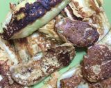 Foto del paso 6 de la receta: Láminas de berenjena y zuquinis con harina de garbanzos