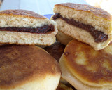 Foto del paso 16 de la receta: Bollitos rellenos de nutella casera sin azúcar, en sartén