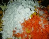A picture of step 1 of Corn paneer kabab.