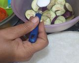बेगुन भाजा (Begun bhaja recipe in Hindi) रेसिपी चरण 2 फोटो