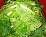 Foto langkah ke 1 dari resep Sayur Santan Sawi.