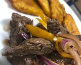 Foto del paso 3 de la receta: Churrasco encebollado y ají