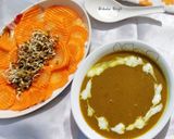A picture of step 3 of Moong Sprouts Soup.