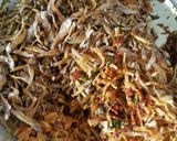 Foto langkah ke 6 dari resep Bencok Kriuk gurih Kering teri kentang #pr_masakankentang.