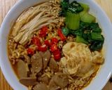 Foto langkah ke 6 dari resep Mie goreng kuah nyemek.