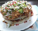A picture of step 11 of Dabeli dhokla bites.
