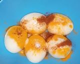 A picture of step 4 of Egg Curry.