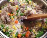 Foto del paso 4 de la receta: Paella de carne posta rosada