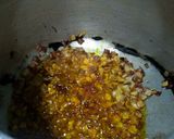 A picture of step 3 of Matar Paneer.