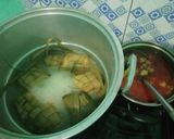 Foto langkah ke 4 dari resep Ketupat Janur.