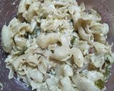 A picture of step 2 of Cheesy veg macaroni muffins.