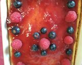 Foto del paso 5 de la receta Tarta de queso al horno con frutos del bosque