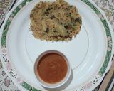 A picture of step 5 of Arrowroot Aloo Rosti.