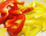 Hình bước làm 2 của món Bò sốt tiêu đen