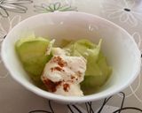 Ecetes, tejfölös cukkini saláta recept fázis 4 fotója