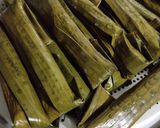 Gambar langkah 8 resipi Kuih Lepat Liat.