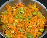 Foto langkah ke 3 dari resep Cah / Tumis Wortel Buncis Bawang Putih 😋.