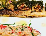 Foto del paso 4 de la receta: Salmón en Evolución - En Hojas de Parra con Suero Costeño, Salmón Skin Y Tartar