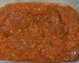 A picture of step 3 of Mini pizza bites- part 2(red sauce/ white sauce).