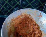 A picture of step 3 of Kadhai Paneer.