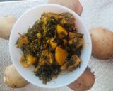 आलू मेथी कि सब्ज़ी (Aloo methi ki sabzi recipe in Hindi) रेसिपी चरण 3 फोटो