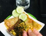 A picture of step 6 of Regag: Famous Arabic Paper Thin Bread/Crepe.