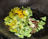 A picture of step 2 of Ridge gourd peel chutney.