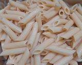 A picture of step 6 of Pink (beetroot) pasta.
