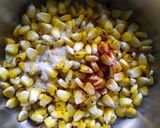 A picture of step 3 of Sour corn.