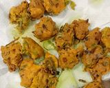 A picture of step 3 of Green Garlic Pokoda.