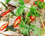 Hình bước làm 3 của món Cá chẽm hấp gừng