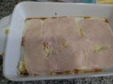 Lasanha de peito de peru
