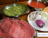 A picture of step 1 of Aunt Concetta’s Braciole.