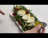 A picture of step 6 of Green Grapes Caprese.