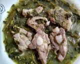 Foto del paso 4 de la receta: Verdolagas con costilla de cerdo en salsa verde!