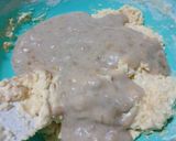 Foto langkah ke 3 dari resep ✔️93. Bolu Kukus Pisang Ketan Keju Lumer.
