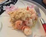 Hình bước làm 5 của món Pasta tôm sả