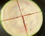 A picture of step 3 of Watermelon Pizza.
