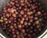 Hình bước làm 1 của món Rượu nho