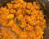 A picture of step 4 of Coconut Curry Chicken.