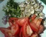 Hình bước làm 1 của món Canh cà chua trứng